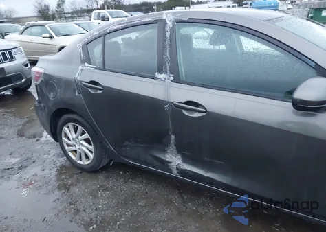 2012 Mazda Mazda3 I Touring from USA, damaged, VIN JM1BL1V76C1700809